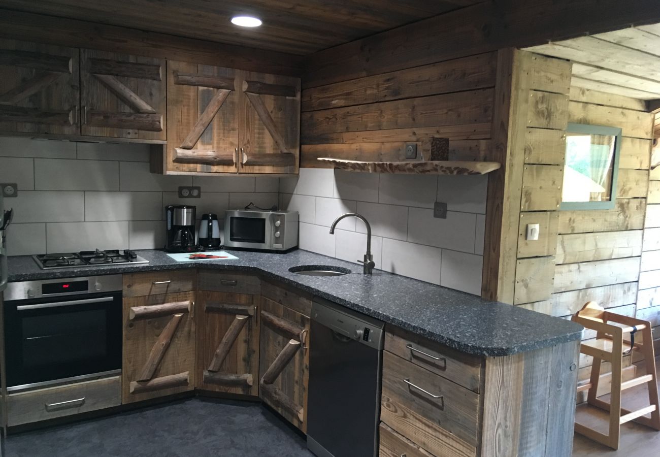 Ferienwohnung in La Bresse - F4 Grand appartement premium 60m² 2ch 6p cheminée