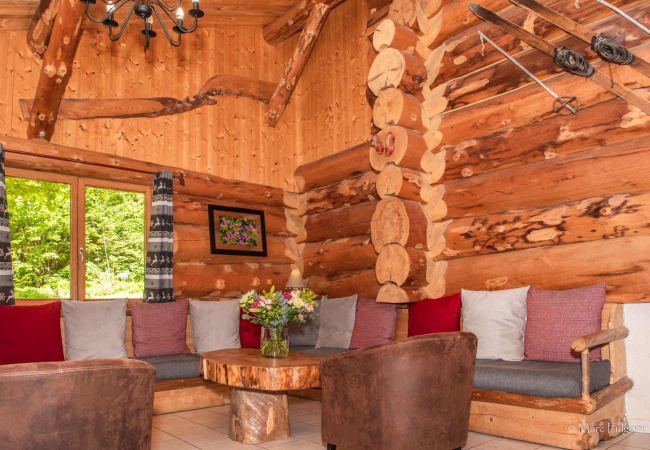 Chalet in La Bresse - 916. Magnifique chalet rondins 14/16p, 220m², 6ch