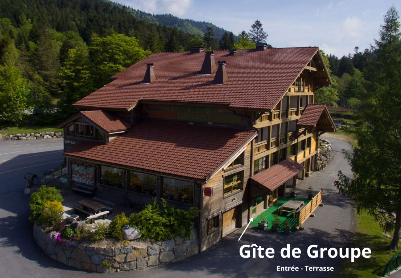 Ferienwohnung in La Bresse - S. Appartement/Gîte de groupe premium 17p 160m² 4c