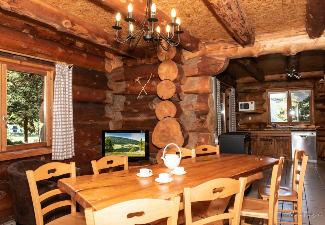 Chalet in La Bresse - 8. BE Magnifique chalet rondins 130m², 4ch, 8/10p