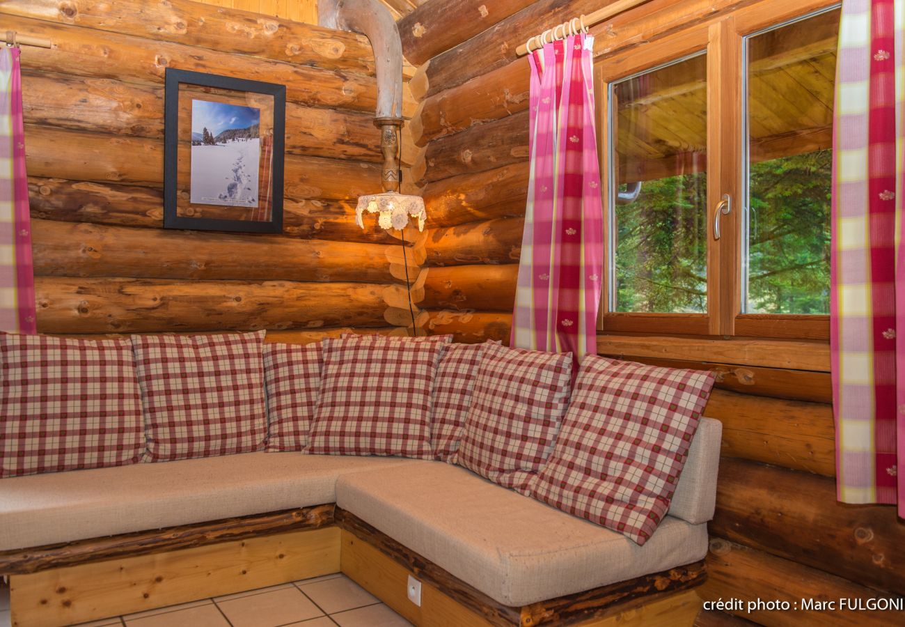 Chalet in La Bresse - 8. LO Beau chalet rondins 130m², 4ch, 8/10p