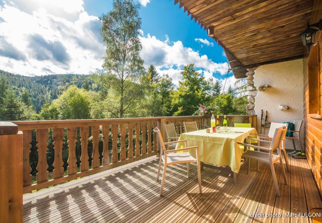 Chalet in La Bresse - 2. Chalet traditionnel en pleine nature, 8 p, 4 ch