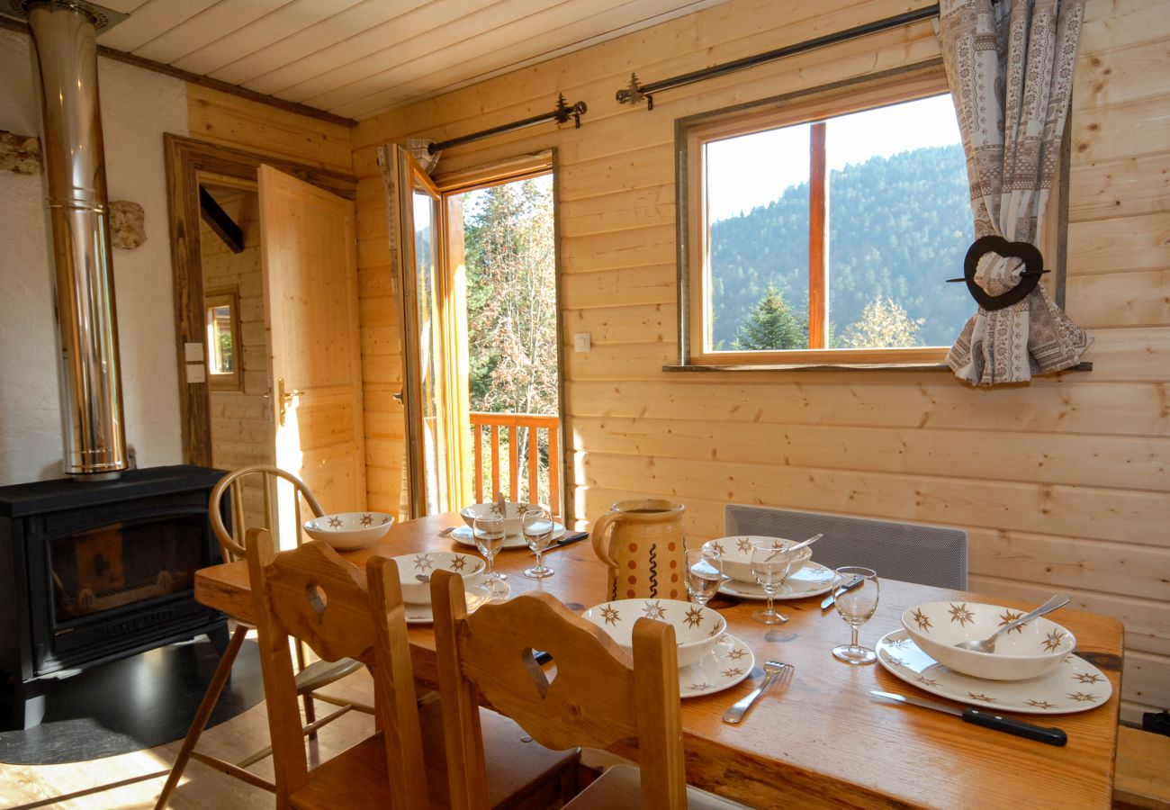 Chalet in La Bresse - 2. Chalet traditionnel en pleine nature, 8 p, 4 ch