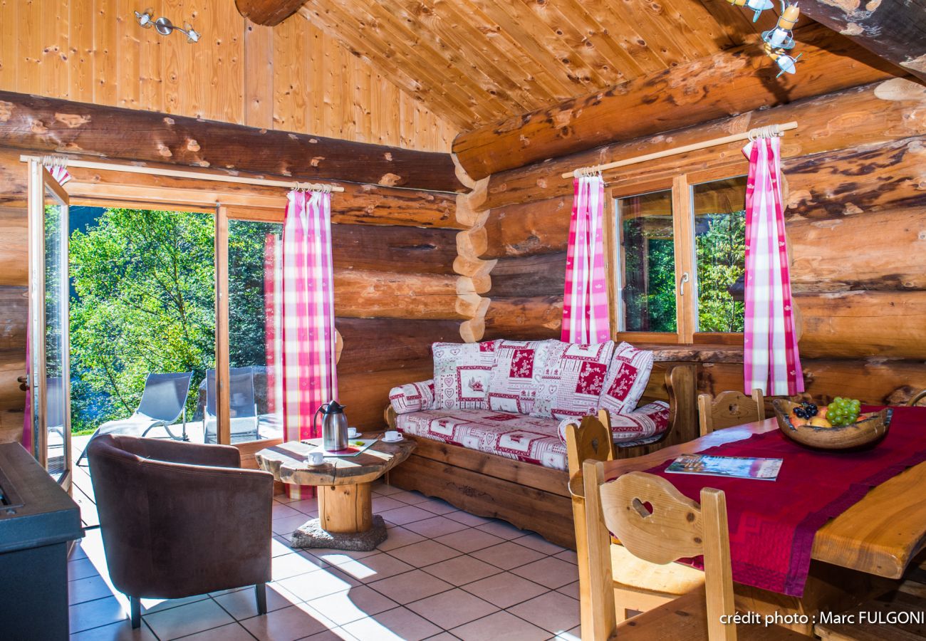 Chalet in La Bresse - 5. Superbe chalet rondins 4/6 p, 2 ch, 65m², calme