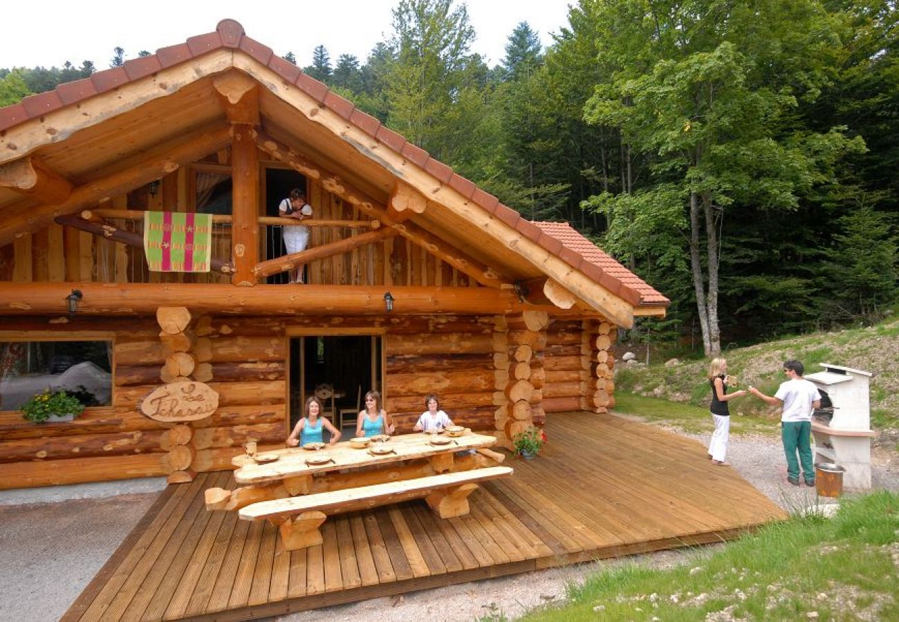 Chalet in La Bresse - 912. Superbe chalet rondins 10/12p, 140m², 4ch