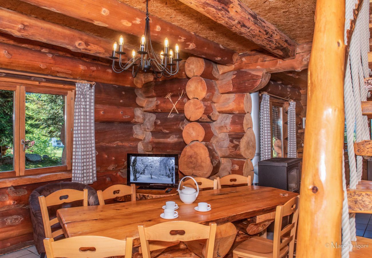Chalet in La Bresse - 8. BE Magnifique chalet rondins 130m², 4ch, 8/10p