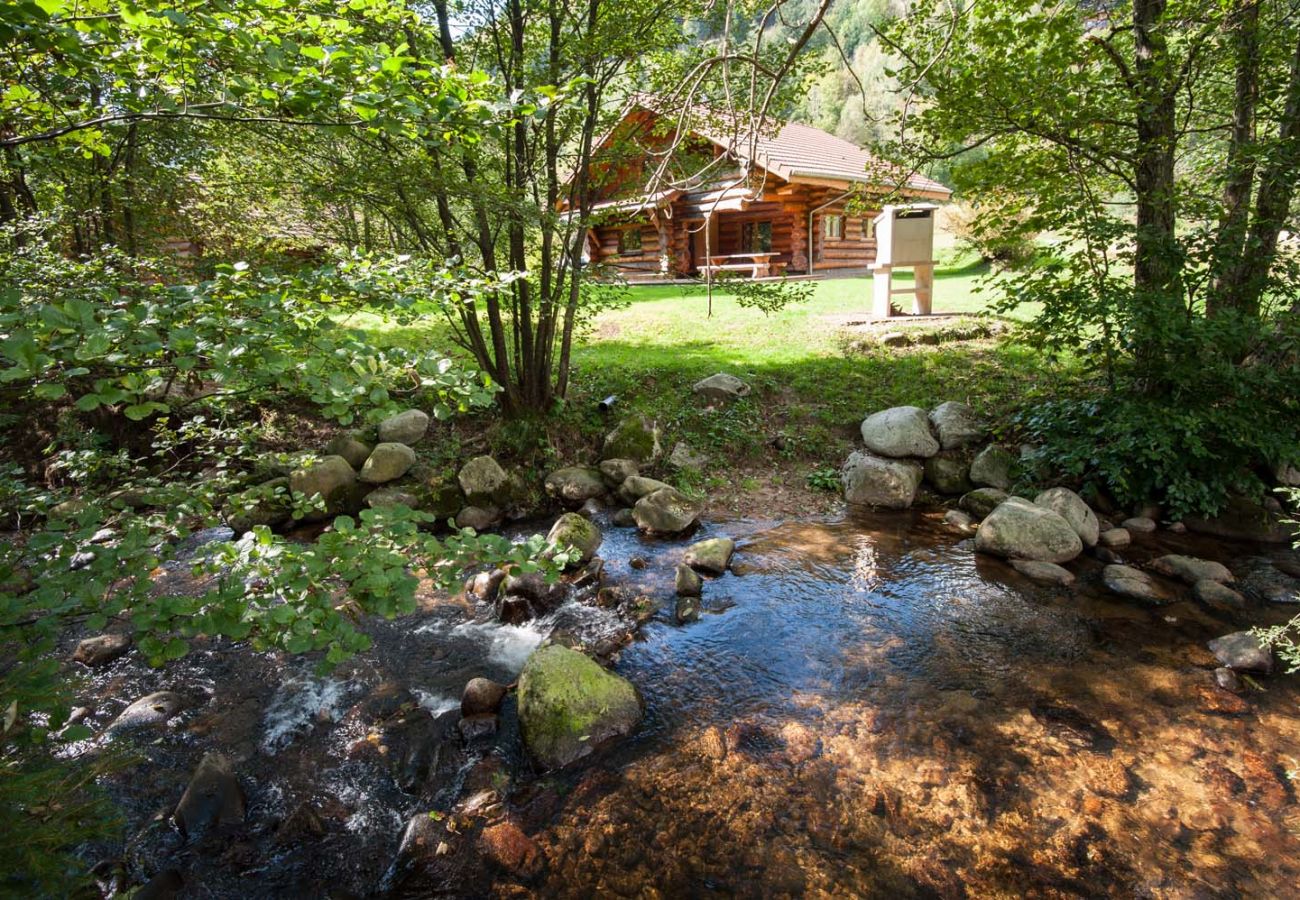 Chalet in La Bresse - 8. LO Beau chalet rondins 130m², 4ch, 8/10p