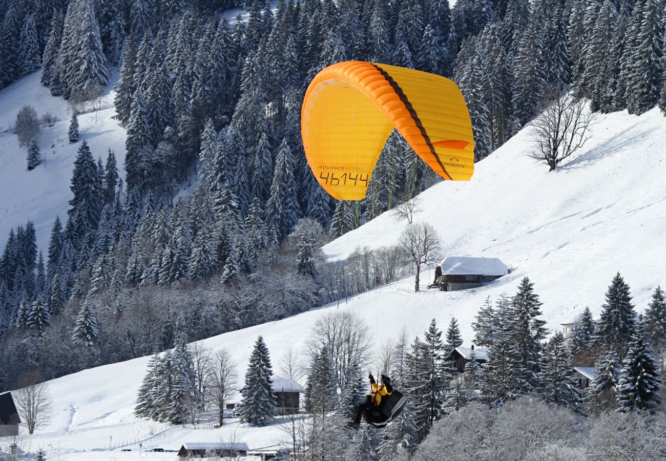 Chalet in La Bresse - 6. Beau chalet rondins 6/8 p, 3 ch, 85 m² F