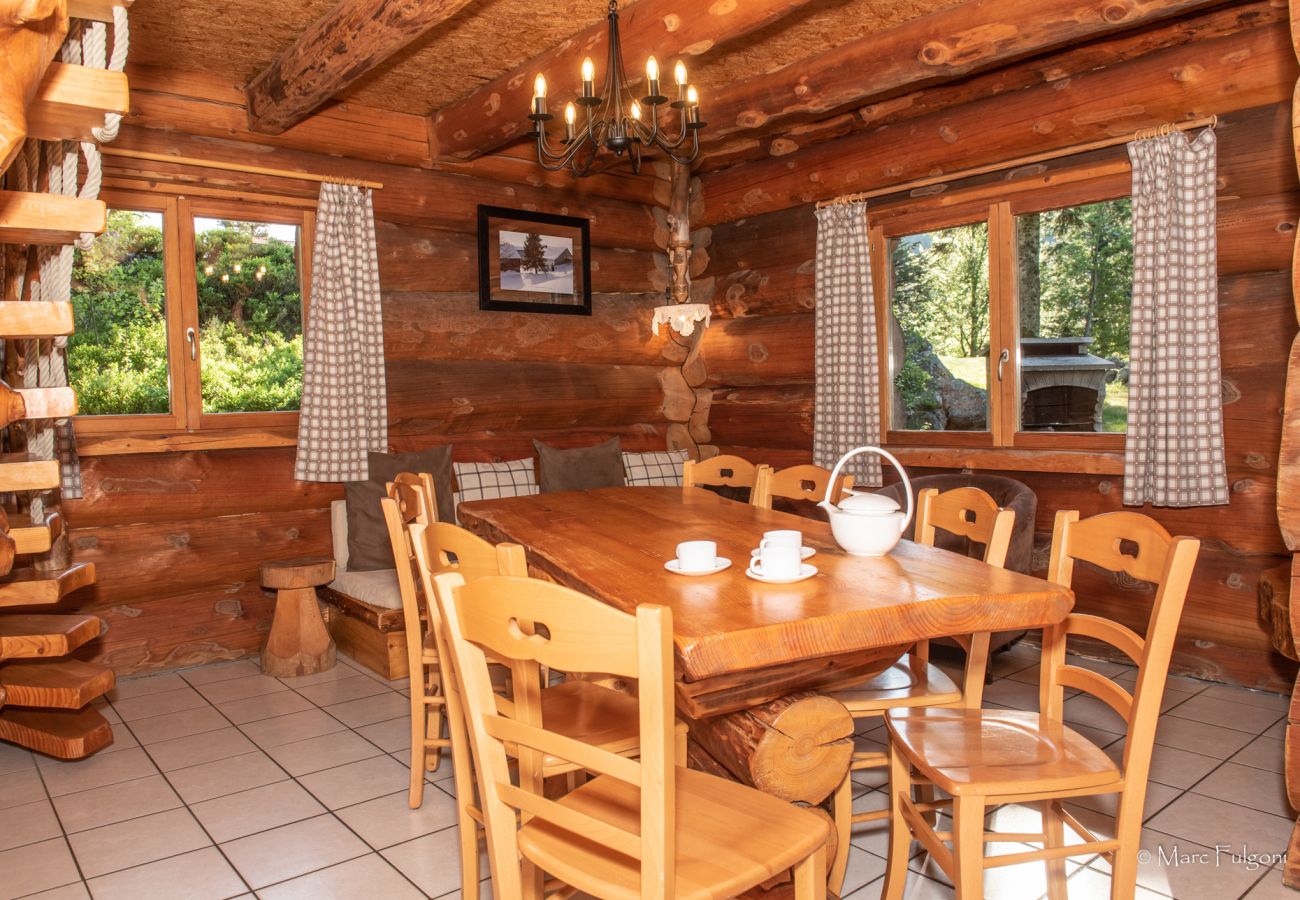 Chalet in La Bresse - 8. SO Magnifique chalet rondins 130m², 4ch, 8/10p