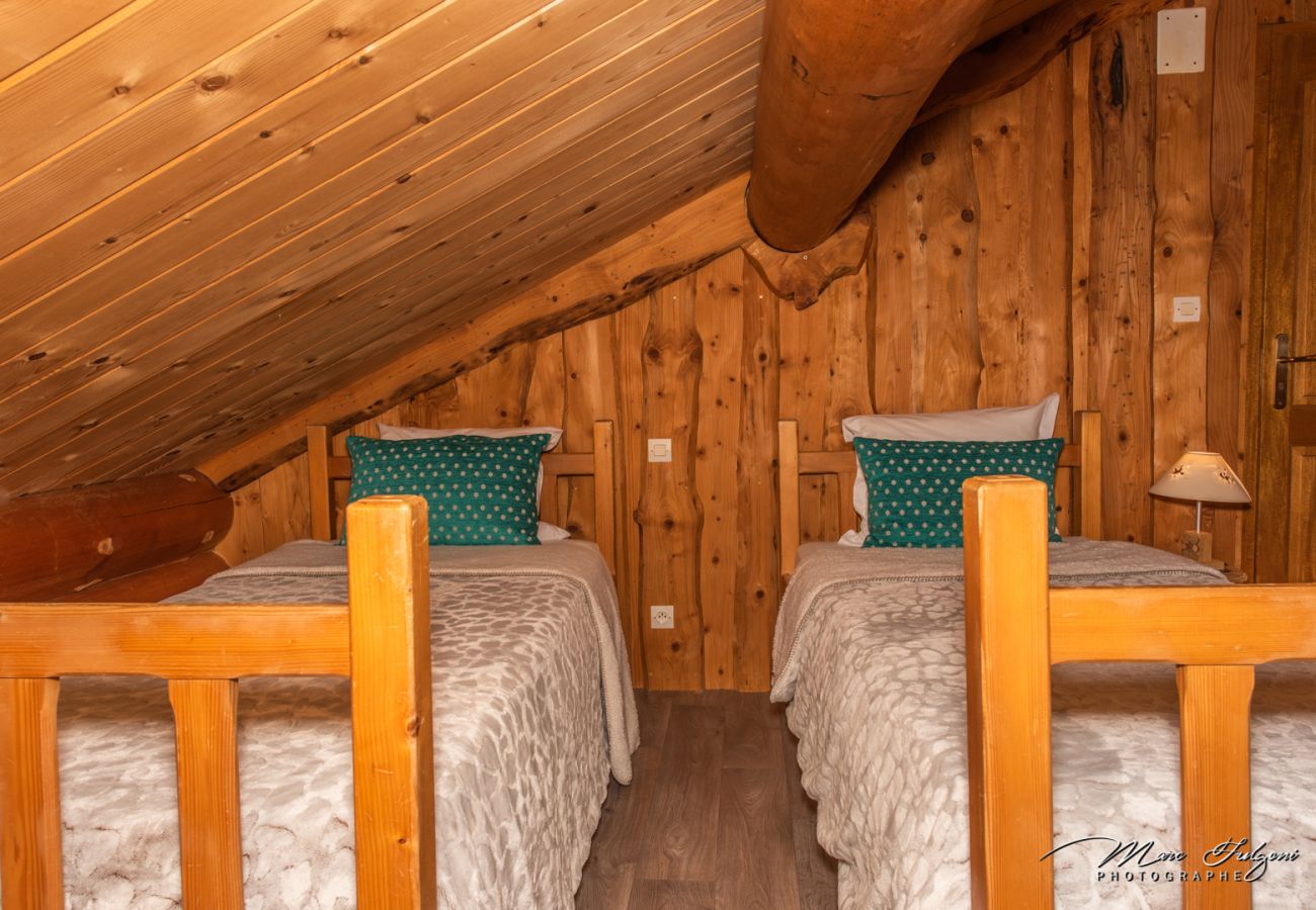 Chalet à La Bresse - 8. BA  Magnifique chalet rondins 130m², 4ch, 8/10p