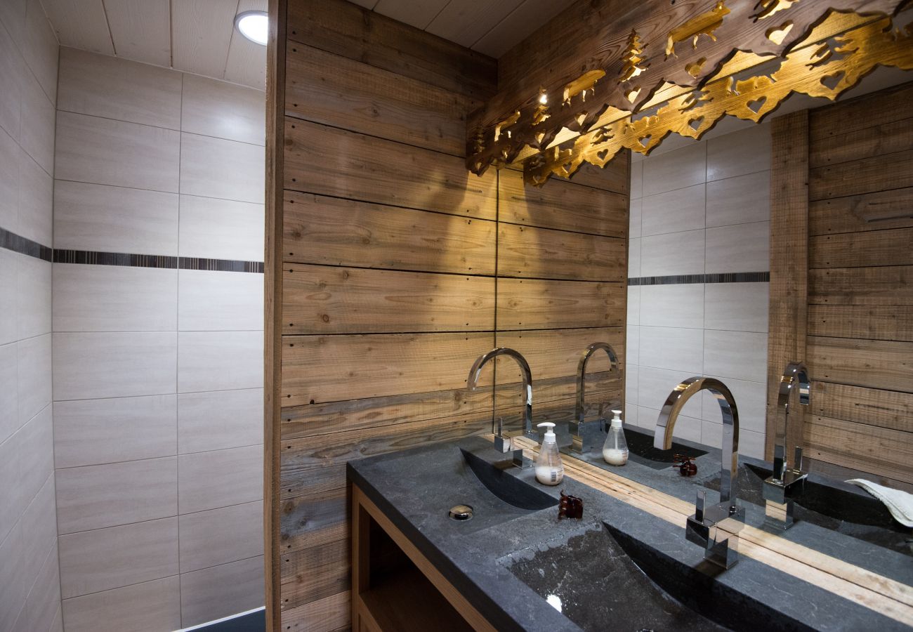 sublime salle de bain avec double vasque