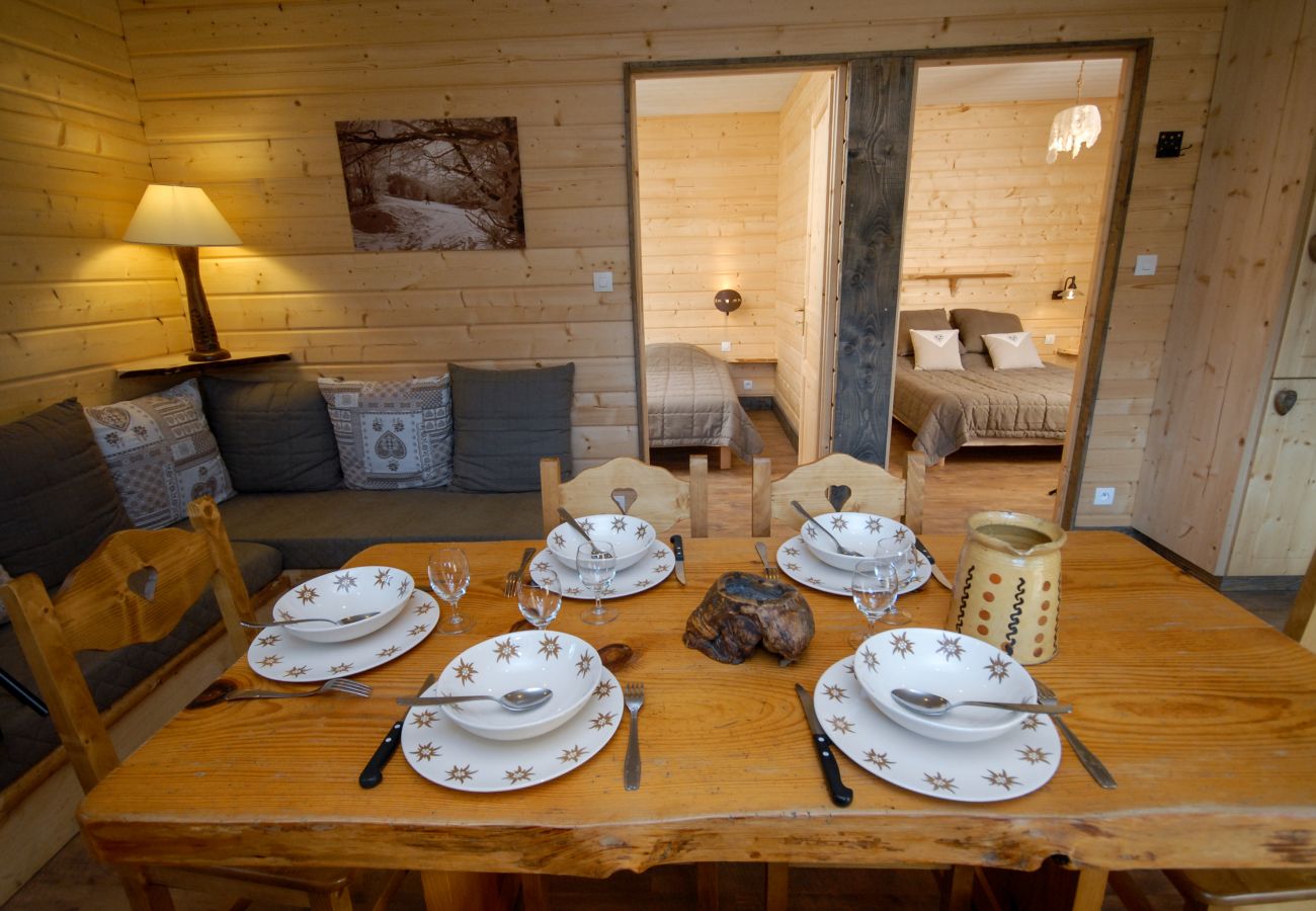 Chalet à La Bresse - 2. Chalet traditionnel en pleine nature, 8 p, 4 ch