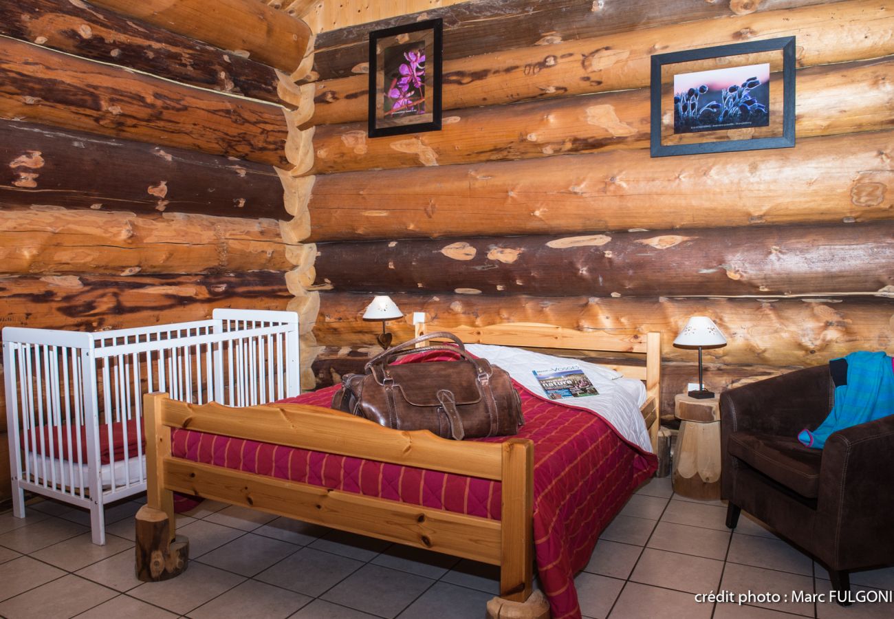 Chalet à La Bresse - 5. Superbe chalet rondins 4/6 p, 2 ch, 65m², calme