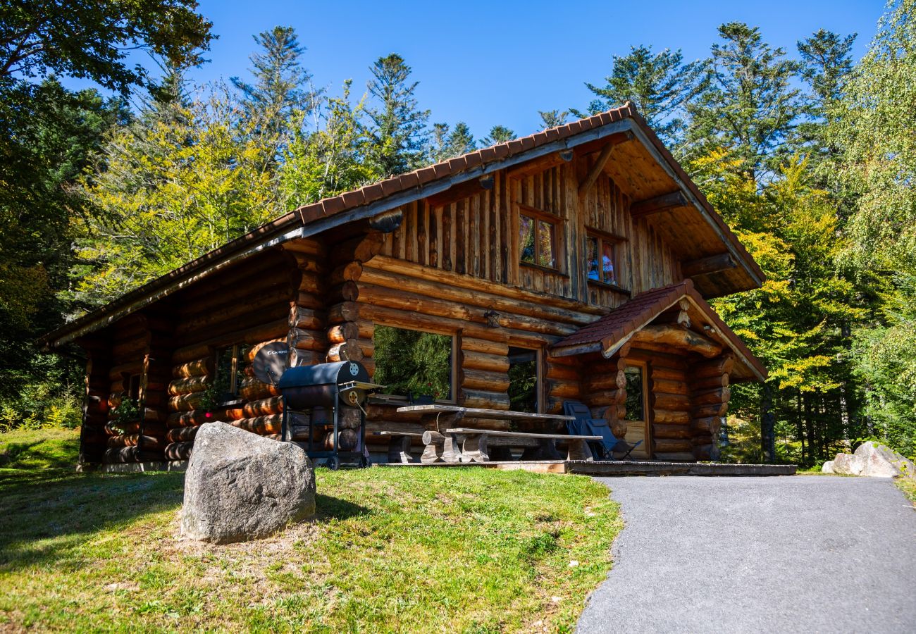 Chalet à La Bresse - 914. Superbe chalet rondin 12/14p 150m² 4ch sauna