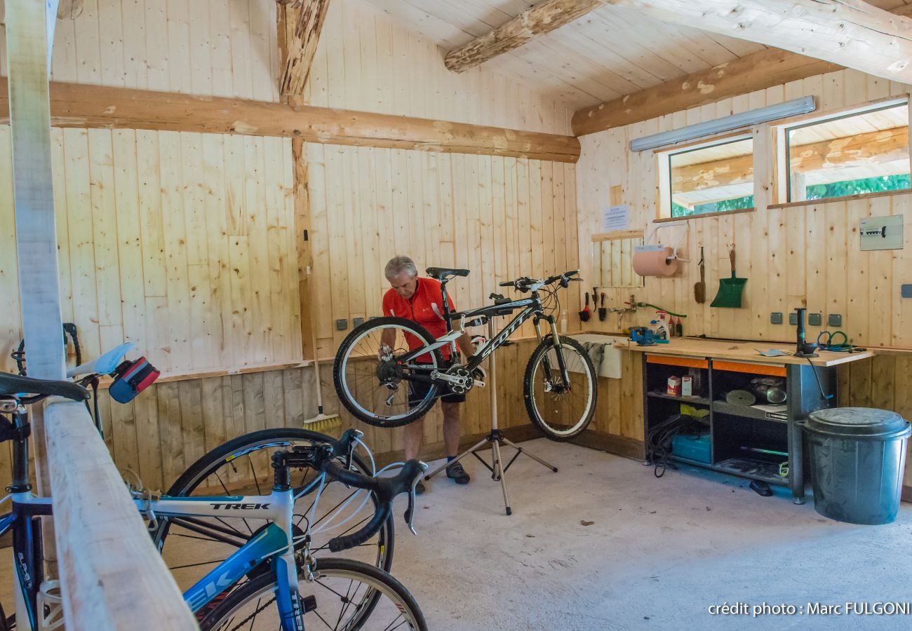 Chalet à La Bresse - 916. Magnifique chalet rondins 14/16p, 220m², 6ch