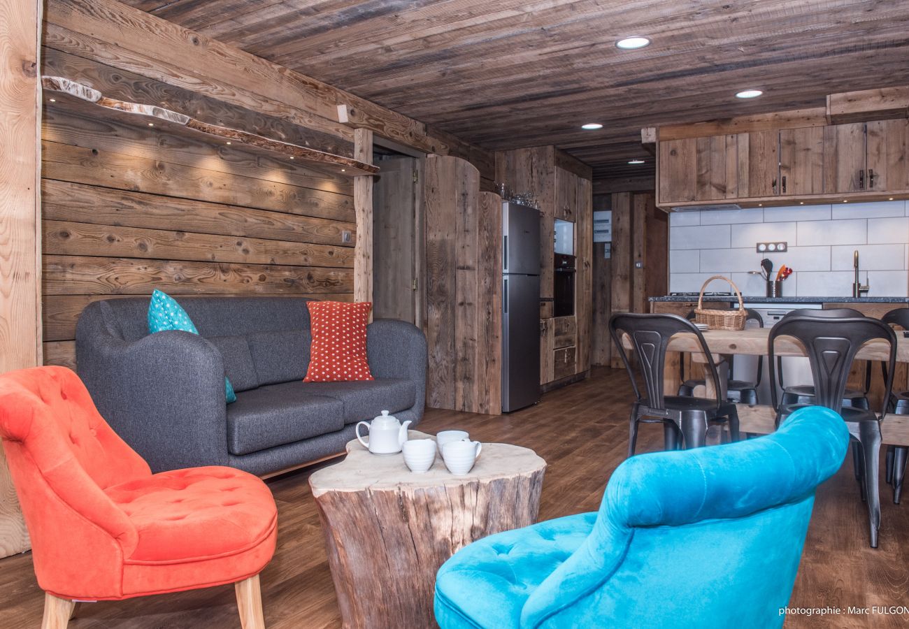 salon cosy et chaleureux