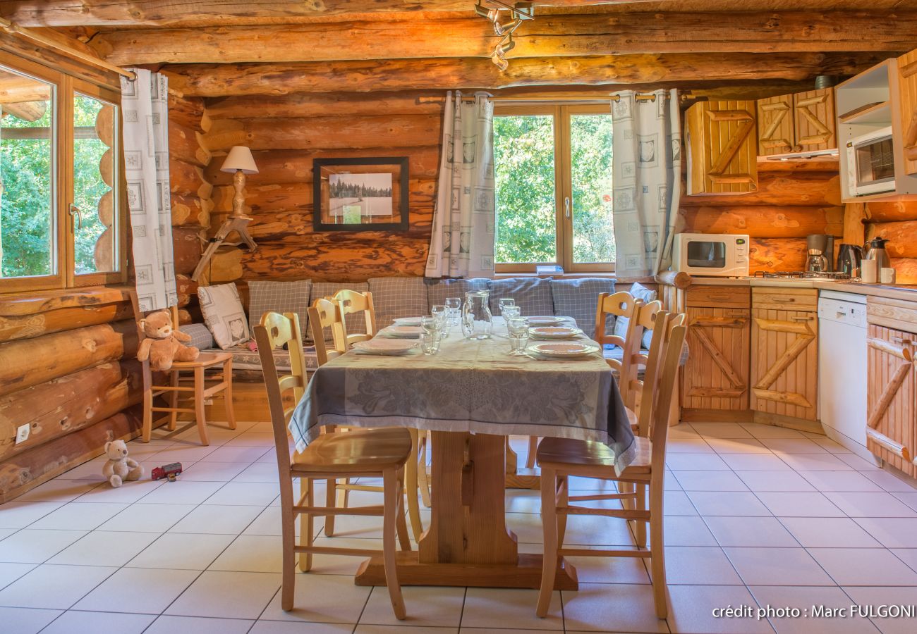 Chalet à La Bresse - 6. Beau chalet rondins 6/8 p, 3 ch, 85 m² F