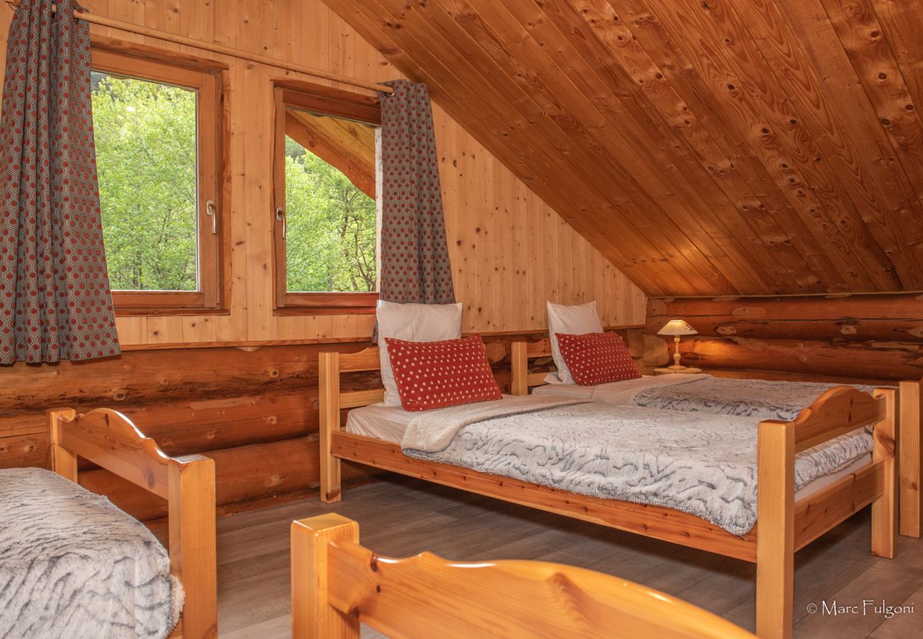 Chalet à La Bresse - 6. Beau chalet rondins 6/8 p, 3 ch, 85 m² F