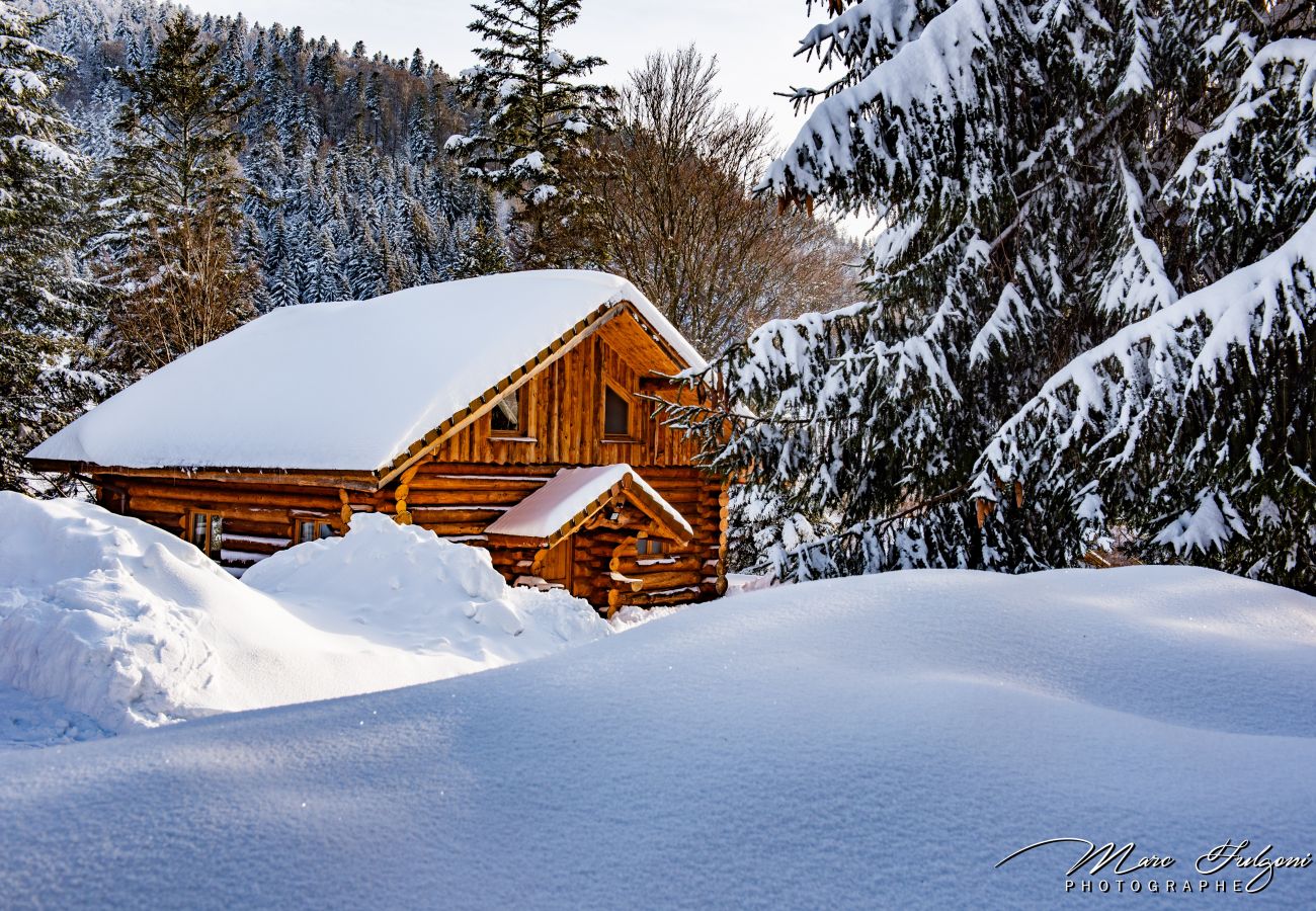 Chalet à La Bresse - 8. SO Magnifique chalet rondins 130m², 4ch, 8/10p